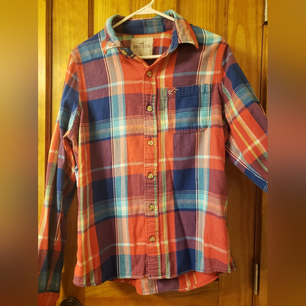 Hollister button down flannel